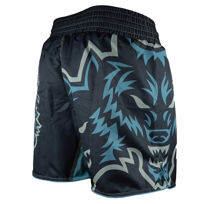 Pride Or Die WOLFPACK V3 MMA Shorts - Black